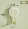 Gancho ventosa fuerte sin perforaciones para puerta de baño trasera adhesivo rotatorio sin costuras pared toallero de baño gancho para colgar ropa