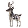 Moda Europeia e Americana Broche de Veado de Natal Cabeça de Veado Fofa Animal Alce Broche de Alta Qualidade Joia Corsage Decoração de Roupa Feminina