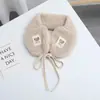 Orelheiras de Veludo Espessado Desenho Animado Fofo para Bebê Proteção Auricular Outono e Inverno Proteção Auricular para Crianças ao Ar Livre Bolsas de Orelha para Proteção Auricular