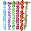 Decoración para Fiesta Hawaiana Guirnalda de 50 Colores, Mezcla Multicolor, Sin Olor, Menos Hilos Sueltos, Guirnalda Tropical