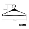 Percha Negra para Ropa de Adulto Hogareña de Plástico Antideslizante Sin Marca Tienda de Ropa Seca Percha de Plástico Tienda de Ropa Versión Engrosada