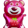 Balões de Folha de Alumínio 3D Cartoon Tendência Nova com Design de Polia, Essenciais para Decorações de Festa Infantil ao Ar Livre
