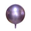 Globo redondo 4D de película de aluminio de 10 pulgadas, 15 pulgadas, 18 pulgadas, 22 pulgadas, decoración para fiesta de cumpleaños, globo de papel de aluminio animal degradado