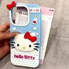 Livro Vermelho Explosivo Tridimensional Sanrio Capa para iPhone 16 Apple 15 Pro Max Macia 14/13 Pro