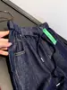 ¡Alta relación costo-rendimiento! Jeans vintage de pierna ancha lavados para otoño con sutil brillo, cintura alta elástica con cordón