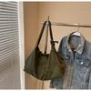 Bolso bandolera japonés y coreano de color sólido, de tela de nailon de gran capacidad, impermeable, para mujer, para ir al trabajo, para estudiantes y estudiantes.