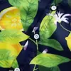 Estilo Verano Verde Fresco Estampado Integral Camisa Floral de Manga Corta para Hombre, Delgada y Moderna, Alta Visibilidad, Camisa de Pareja para la Playa, Top Chaqueta