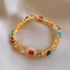 Pulsera de Madera de Sándalo Negra Dorada Natural con Cuentas Estilo Retro Elegante de Nicho Pulsera Simple y Versátil Joyería de Mano de Estilo Nacional de Gama Alta