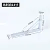Soporte de Pared para Estante de Trípode de Acero Inoxidable 304 Estante de Almacenamiento Soporte Móvil de Trípode Plegable Venta al por Mayor