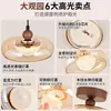 Luminária de corredor em estilo minimalista italiano para o hall de entrada, com um toque de luxo, na cor cinza esfumaçado, adequada para iluminação de teto de varanda e armário, feita de ferro