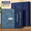 Novo Caderno Diário com Fivela de Janela Conjunto de Caixa de Presente Papelaria Retrô Caderno com Página Interna Espessa