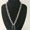 Joyería Transfronteriza Europea y Americana, Collares Punk Personalizados, Suéteres, Cadenas para Hombres y Mujeres, Discotecas, Elegantes Collares de Candado