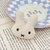 Decoración de peluche de conejo Miffy, broche, accesorio para el cabello, ropa, bolso, zapato, accesorio para calcetín, llavero, accesorio para fotos