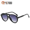 26 Gafas de Sol Nuevas de Moda con Montura Aviador de Doble Puente, Gafas de Sol Personalizadas Retro Estilo Ins para Protección Solar Casual al Aire Libre, Modernas 89320