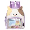 Mochila de Jardim de Infância Fofa Mini Mochila Pequena para Meninas Novo Estilo Bebê Pré-Escola Desenho Animado Mochila de Ombro Duplo para Meninos Pequenos