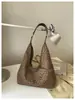 Bolso tote casual de gran capacidad de comercio exterior para mujer, estilo retro de moda, elegante bolso tote con estampado de leopardo, bolso de hombro, moderno