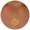 Colar Transfronteiriço Novo de Aço Inoxidável Estrela do Mar Caranguejo Zircônia Moda Feminina Versátil Estrela de Seis Pontas Cauda de Estrela do Mar Corrente para Clavícula
