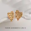 Aretes de Zirconia en Forma de Corazón Triturado, Lujo Ligero, Gama Alta, Exquisitos, Compactos, Modernos, Versátiles, Aretes de Moda