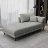 Sillón de lujo moderno minimalista para sala de estar, dormitorio, hotel o casa de huéspedes; una silla reclinable cómoda para usar junto a la cama; un sofá pequeño
