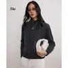 Elegante suéter de lana con bolsillos laterales, doble cremallera, cuello alto y mangas largas, cárdigan de punto para mujer