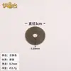 Almofadas de Cobre, Acessórios Decorativos com Puxador em Estilo Chinês, Ferragens de Cobre para Móveis Antigos, Almofada de Cobre Puro com Puxador de Engrenagem de Flor de Ameixeira