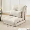 Sofá cama reclinable, desmontable y lavable, ajustable, adecuado para apartamentos pequeños, se puede usar como sofá o cama en la sala de estar o el dormitorio, y es plegable