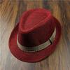 Sombrero de Jazz para Niños Sombrero de Primavera y Otoño para Hombre Sombrero de Actuación para Niñas Sombrero de Copa para Parejas Padre-Hijo Sombrero Retro Estilo Británico