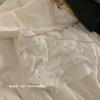 """Você Pode Ser Dividido em Mim em um Fone de Ouvido" [sobre Romance] Roupa Íntima Fofa de Algodão Puro com Estampa Floral Pequena para Mulheres"""