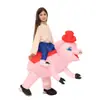 Disfraz inflable de dinosaurio personalizable traje de tiburón alienígena Halloween disfraz divertido para actuación decoración de fiesta