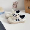 Zapatillas de Malla Transpirable Bell para Mujer 2025 Nuevo Modelo Zapatos de Entrenamiento Alemanes Suela Gruesa Deportivos Blancos Be-6901