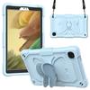 Para Samsung Tab A8 10.5 x 200 capa plana de silicone PC borboleta X205 anti-queda capa protetora Net red