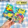 Caderno Original Cartoon A7 Acrílico de Folhas Soltas, Caderno de Estudante Anime Estética Fofa Feminina