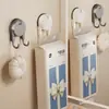 Gancho de ventosa sin taladro de doble cabeza para uso doméstico, perchero para detrás de la puerta, gancho adhesivo de fuerte carga para baño y cocina
