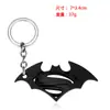 Filmes e Televisão Europeus e Americanos Cercando Vingadores Batman Joias de Liga de Zinco Chaveiro Criativo Morcego Pendurado em Chaveiros Ornamentos