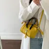 Bolso Cruzado de Hombro Único Casual de Moda con Textura Simple, Bolso de Nuevo Estilo para el Verano de 2026, Bolso Cubo de Moda y Elegante para Mujer