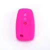 Adecuado para la nueva cubierta de llave de Ford inteligente de 3 botones Mondeo Focus, cubierta protectora de silicona para llave, cubierta tipo bolsa para llave