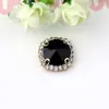 Fivela de Cristal com Garras Fixadas à Mão em Formato de Satélite com Base Prateada, Strass de Vidro com Garras Fixadas à Mão, Acessórios de Costura DIY Feitos à Mão