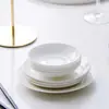 [Beneficios de Agradecimiento a los Fans] Paquete de 10 Platos Pequeños Redondos de Cerámica Blanca Pura de 4 Pulgadas para Salsas y Condimentos