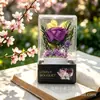 Flores Preservadas Transfronterizas Terminadas, Rosas Frescas, Plantas en Maceta, Decoraciones de Escritorio, Regalos de Navidad y San Valentín para Amigos