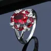 Anillo de Girasol con Circonita de Venta Caliente Transfronteriza, Anillo de Cobre Puro para Mujer Estilo Ins Exquisito y Elegante, Venta al por Mayor del Fabricante en Stock