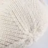 Gorros de Lana Cálidos de Otoño e Invierno para Mujer, Gorros Tejidos Lindos con Bordado de Letras y Osos, Gorros Fríos de Punto para Parejas de Estudiantes Venta al por Mayor