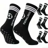 Calcetines de fútbol antideslizantes con puntos más vendidos transfronterizos, calcetines deportivos para hombre y mujer, calcetines transpirables que absorben el sudor hasta la pantorrilla, adecuados para juego real y entrenamiento