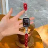 Pulseira de RelógioCompatível com pulseira de relógio Xiaomi 9 Pro, metal duplo diamante gato KT 8 Pro Redmi 654 pulseira de pulso feminina