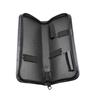 Caja de herramientas de almacenamiento de tijeras de peluquería para mascotas de maestro japonés, juego de 4 piezas, bolsa de cuero negro para mascotas, 7 pulgadas, 7.5 pulgadas, 8 pulgadas