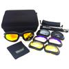 Gafas polarizadas C5 al por mayor Gafas de sol tácticas Visión nocturna Gafas de impacto para paintball