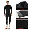 Traje de Buceo de 3 mm para Hombre, Traje de Buceo Cálido de una Pieza para Mujer, Traje Húmedo de Buceo con Mangas Largas Engrosado a Prueba de Frío para Snorkel y Natación en Invierno