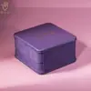 Caja de Joyería Morada de Charol Iluminada con LED Set de Collar, Aretes y Anillos Caja de Regalo para Joyería Fabricante Directo Personalización