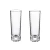 Copo de Água Transparente de Vidro em Estoque para Atacado, Copo de Vidro Reto 65ml Modelo 1904, Conjunto Mini de Copos de Vidro