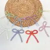 Acrílico UV Transparente Galvanizado Agujero para Colgar Lazo Grande DIY Cadena para Teléfono Móvil Colgante Colgante Accesorios de Joyería Material Al por Mayor