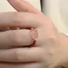 Anillo hecho a mano con cuentas de granate natural, cuentas de plata pura 925, cristal de fresa, anillo elástico, anillo fino todo-partido